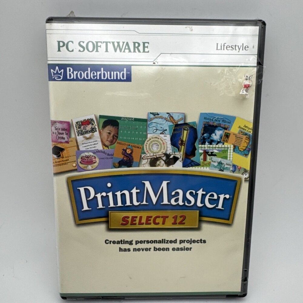 Print Master Select 12 Sealed Super Rare C3